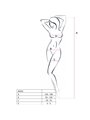 Passion Woman Bs024 Bodystocking Black One Size