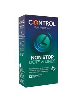 Control - Preservativi Nonstop Dots And Lines 12 Unità