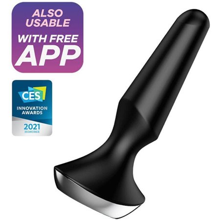 Satisfyer - Vibratore Anale Plug ilicious 2 Black