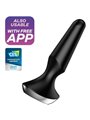 Satisfyer - Vibratore Anale Plug ilicious 2 Black