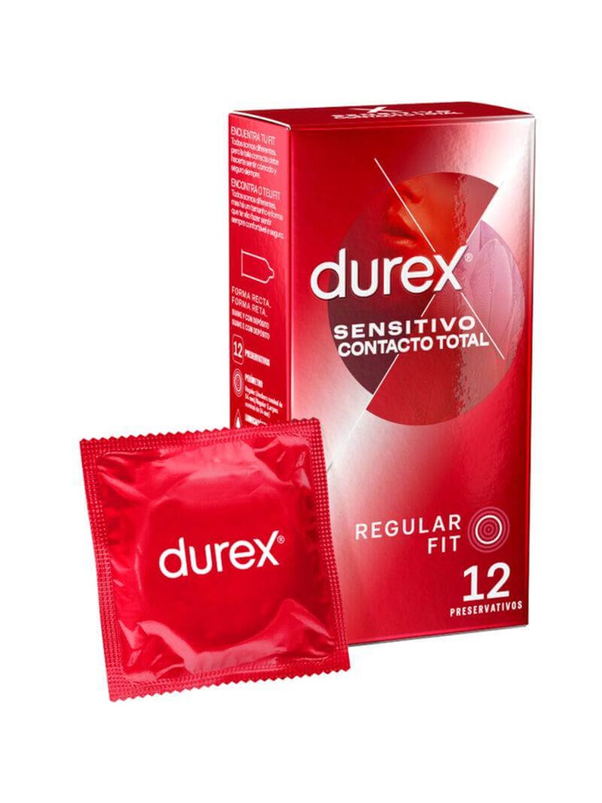 Durex - Preservativi Sensitive Contatto Totale 12 Unità