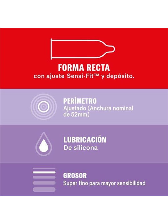 Durex - Sensitive Contact Total 12 Units