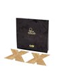 Bijoux - Indiscrets Flash Cross Gold Nipple Covers