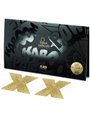 Bijoux - Indiscrets Flash Cross Gold Nipple Covers