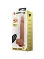 Pretty Love - Dildo Jonathan Silicone 3 Vibration + 3 Thrusting Functions Remote Control 21 CM