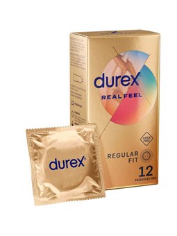 Durex - Preservativi Real Feel 12 Unità