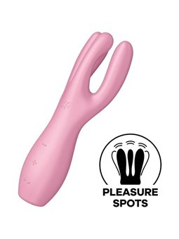 Satisfyer Threesome 3 Vibrator - Pink