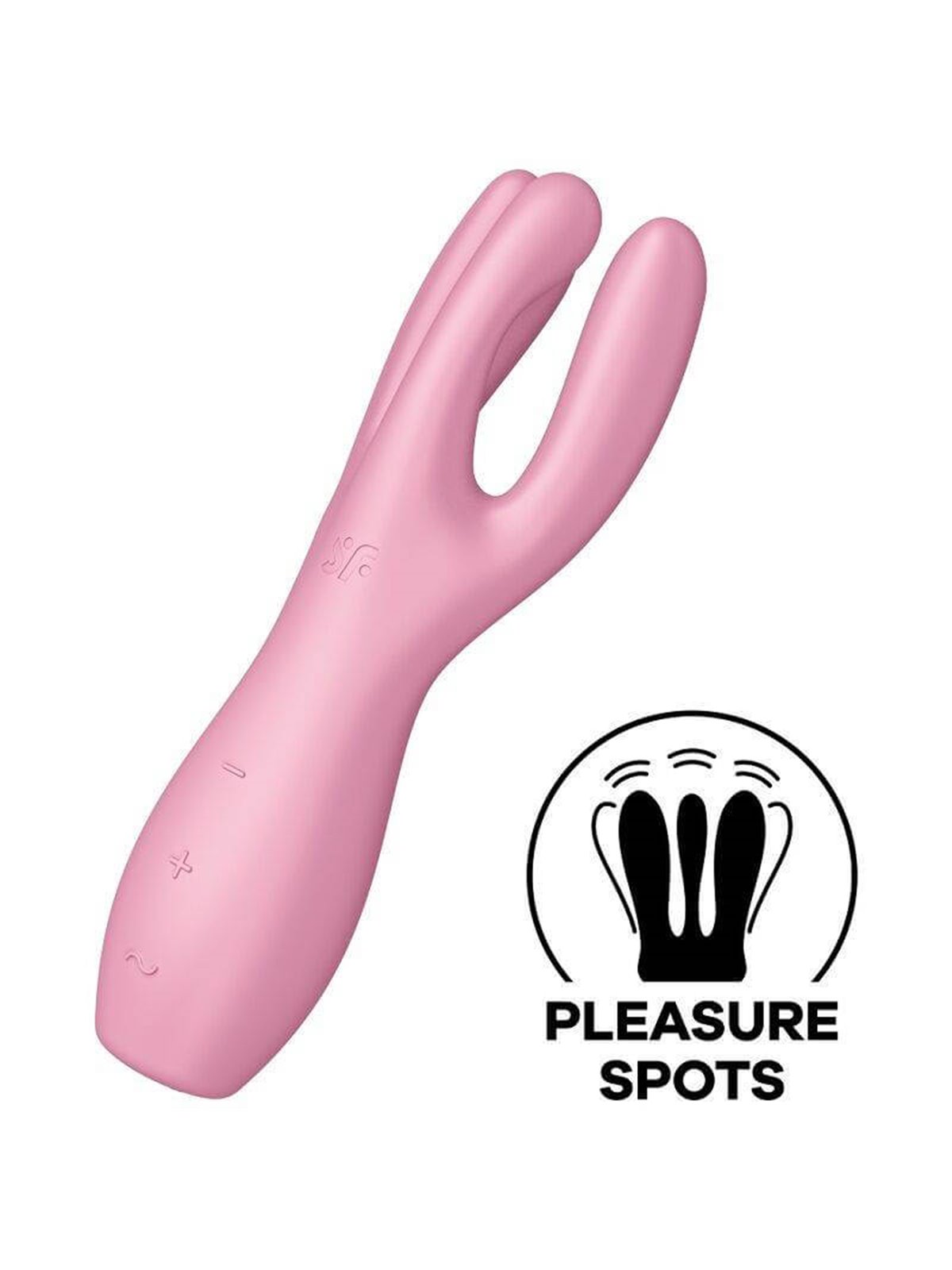 Satisfyer Threesome 3 Vibrator - Pink