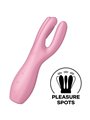 Satisfyer Threesome 3 Vibrator - Pink