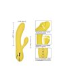 CalExotics San Diego Seduction - Vibratore Rabbit con Stimolatore Rotante