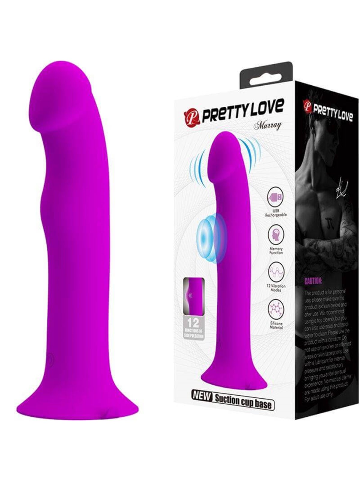 Pretty Love - Murray Vibrator and G-Point Stimulator Purple