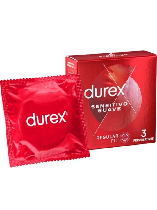 Durex - Preservativi Sensitivo e Suave 3 Unità