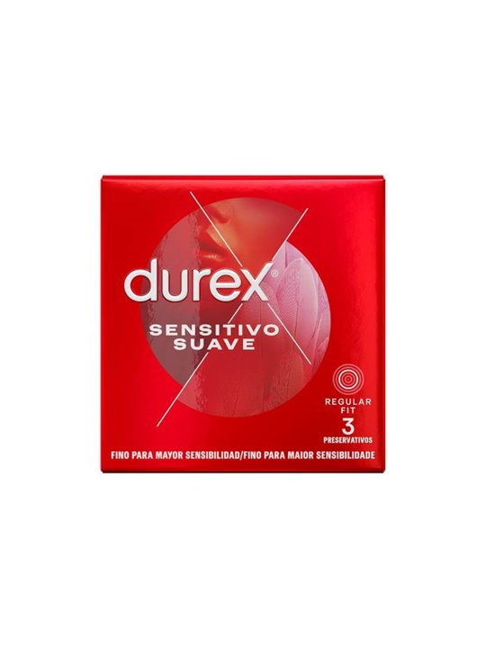 Durex - Preservativi Sensitivo e Suave 3 Unità