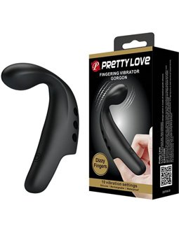 Pretty Love - Black Gorgon Vibrator Thimble