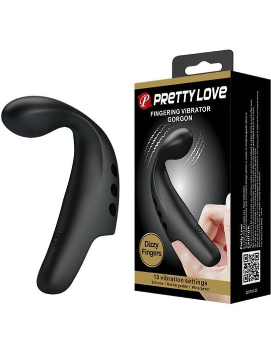 Pretty Love - Black Gorgon Vibrator Thimble