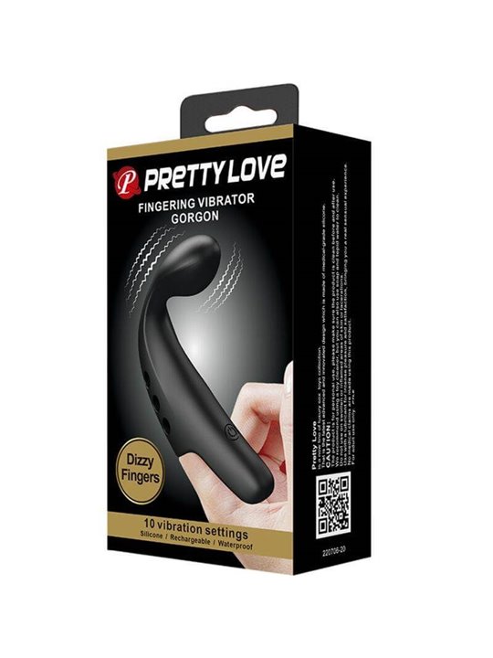 Pretty Love - Black Gorgon Vibrator Thimble