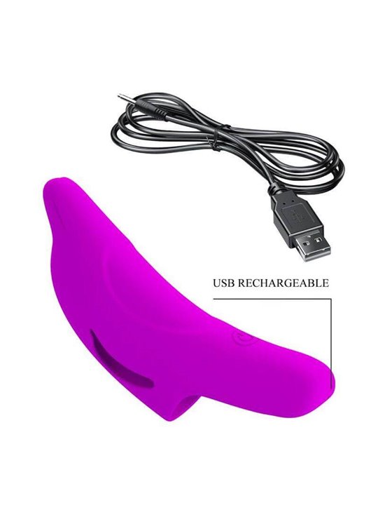Pretty Love - Delphini Powerful Fingering Stimulator Purple