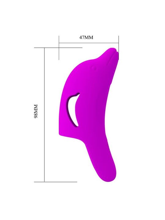 Pretty Love - Delphini Powerful Fingering Stimulator Purple