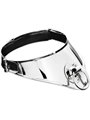Metal Hard Neclace With Ring And Lock  12.5 CM