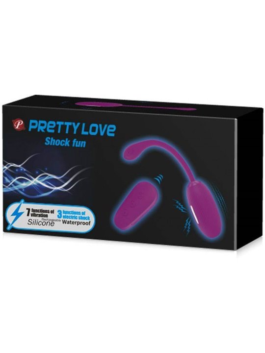 Pretty Love Shock Fun Vibrating Egg Electroshock Function