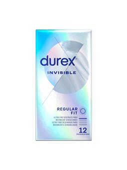 Durex Invisible - Preservativi Extra Sottili 12 Unità