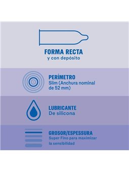 Durex Invisible - Preservativi Extra Sottili 12 Unità