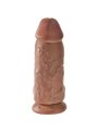 King Cock - Chubby Realistic Penis 23 CM Caramel