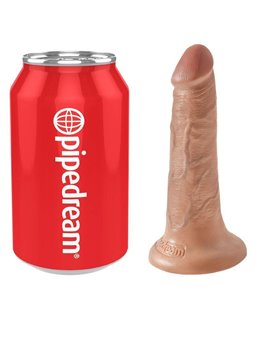 King Cock - Realistic Penis 12 CM Caramel
