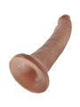 King Cock - Realistic Penis 17.5 CM Caramel