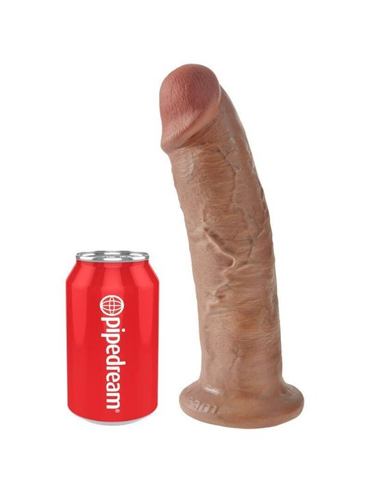 King Cock - Realistic Penis 24 CM Caramel