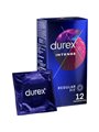 Durex Intense - Preservativi Stimolanti Regular Fit 12 Pz