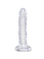 King Cock - Clear Realistic Penis 15.5 CM Transparent