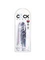 King Cock - Clear Realistic Penis 15.5 CM Transparent