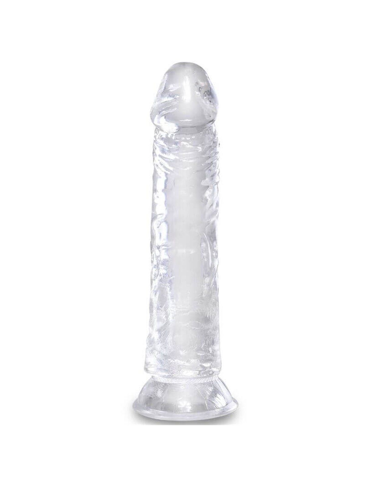 King Cock - Clear Realistic Penis 19.7 CM Transparent