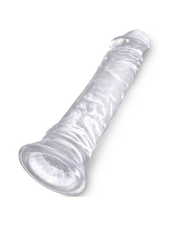 King Cock - Clear Realistic Penis 19.7 CM Transparent
