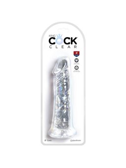 King Cock - Clear Realistic Penis 19.7 CM Transparent