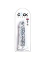 King Cock - Clear Realistic Penis 19.7 CM Transparent