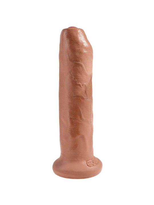 King Cock - Uncut Realistic Penis 17.8 CM Caramel