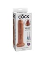 King Cock - King Cock 7 "Uncut - Tan Fallo Realistico con Ventosa