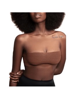 Bye-Bra - Nastro Corpo 5 M X 6,5 CM + 3 Paia di Copri Capezzoli - Marrone