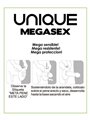 Uniq - Megasex Latex Free Sensitive Condoms 3 Units