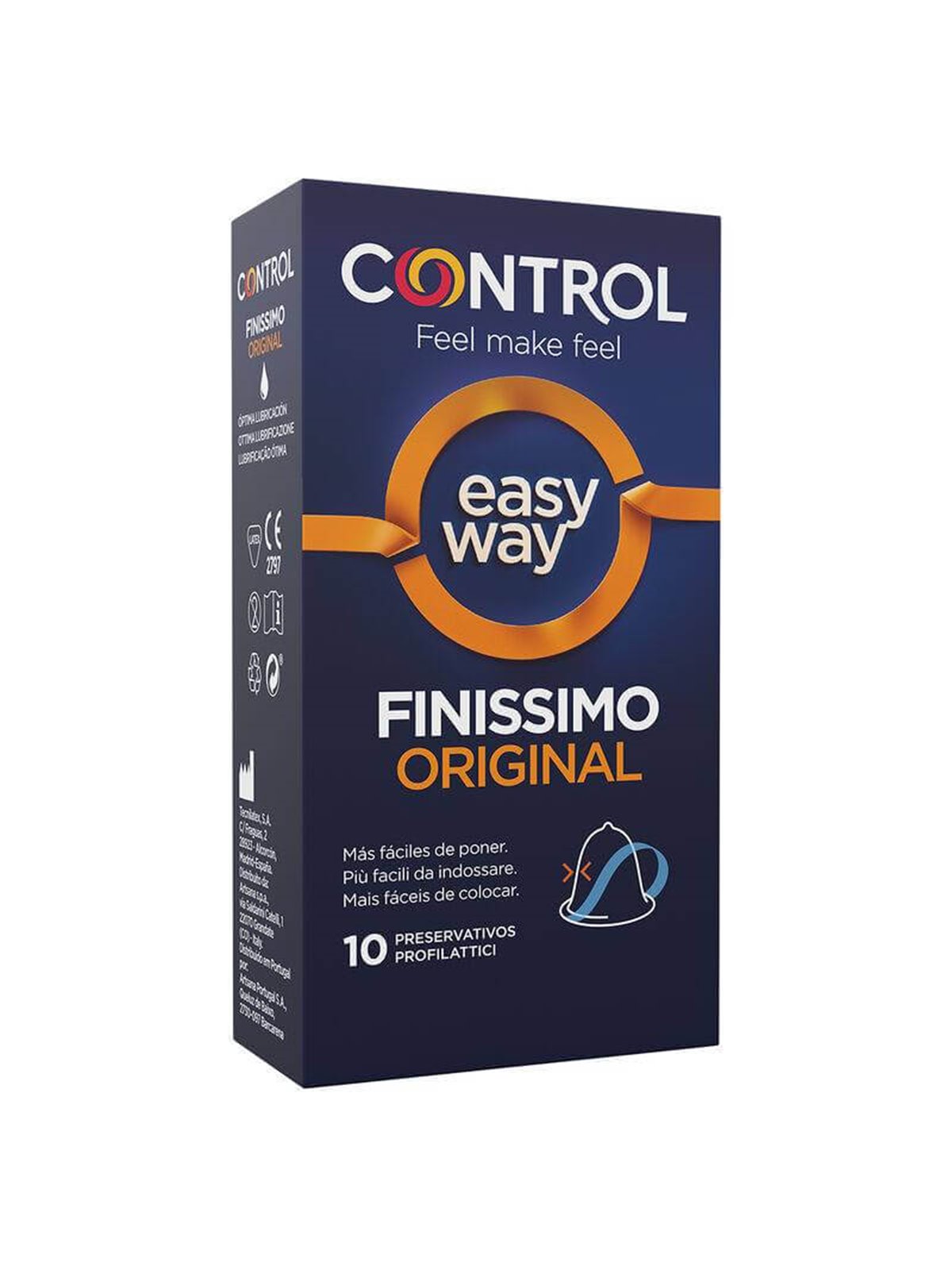 Control Easy Way - Preservativi Finissimi - 10 Unità