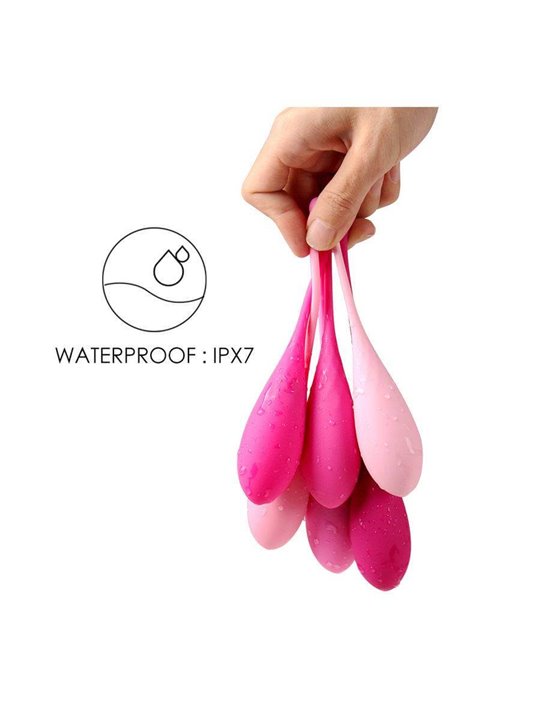 Leslie - Kegel Fit Pelvic Muscle Training Set 6 Weights