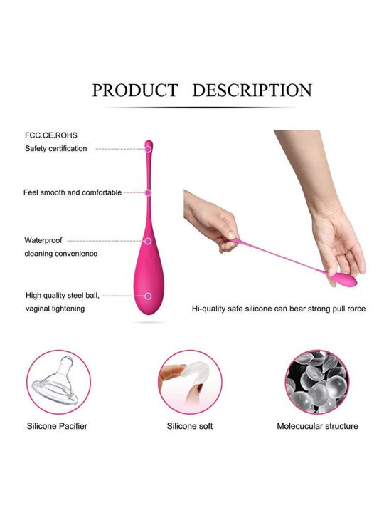 Leslie - Kegel Fit Pelvic Muscle Training Set 6 Weights