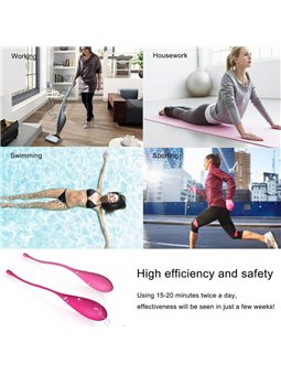 Leslie - Kegel Fit Pelvic Muscle Training Set 6 Weights