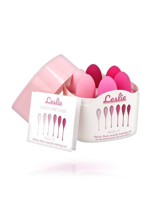 Leslie - Kegel Fit Pelvic Muscle Training Set 6 Weights