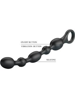 Pretty Love - Van Anal Balls 10 Vibrations Rechargeable Silicone