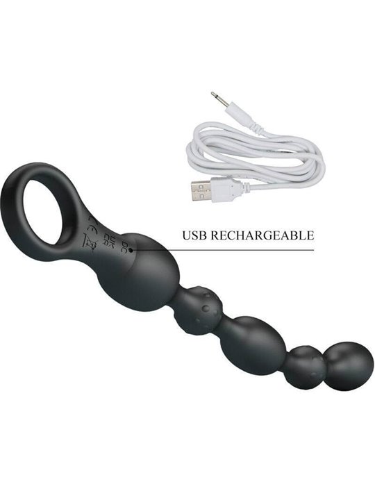 Pretty Love - Van Anal Balls 10 Vibrations Rechargeable Silicone