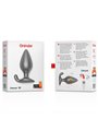Oninder - Rio Vibrating Anal Plug Black - Free App