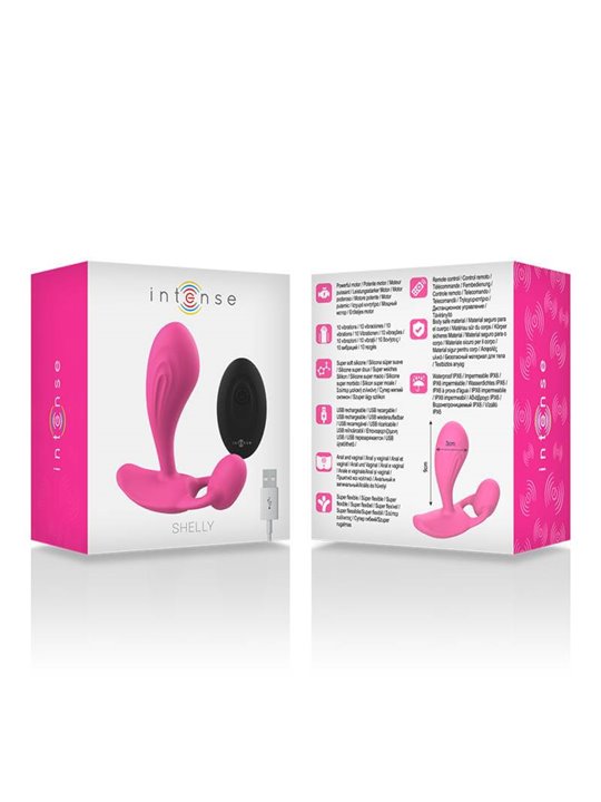 Intense - Shelly Anal Plug Remote Control Pink